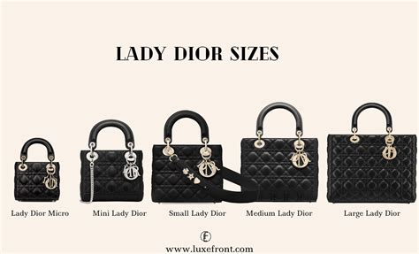 lady dior medium size price